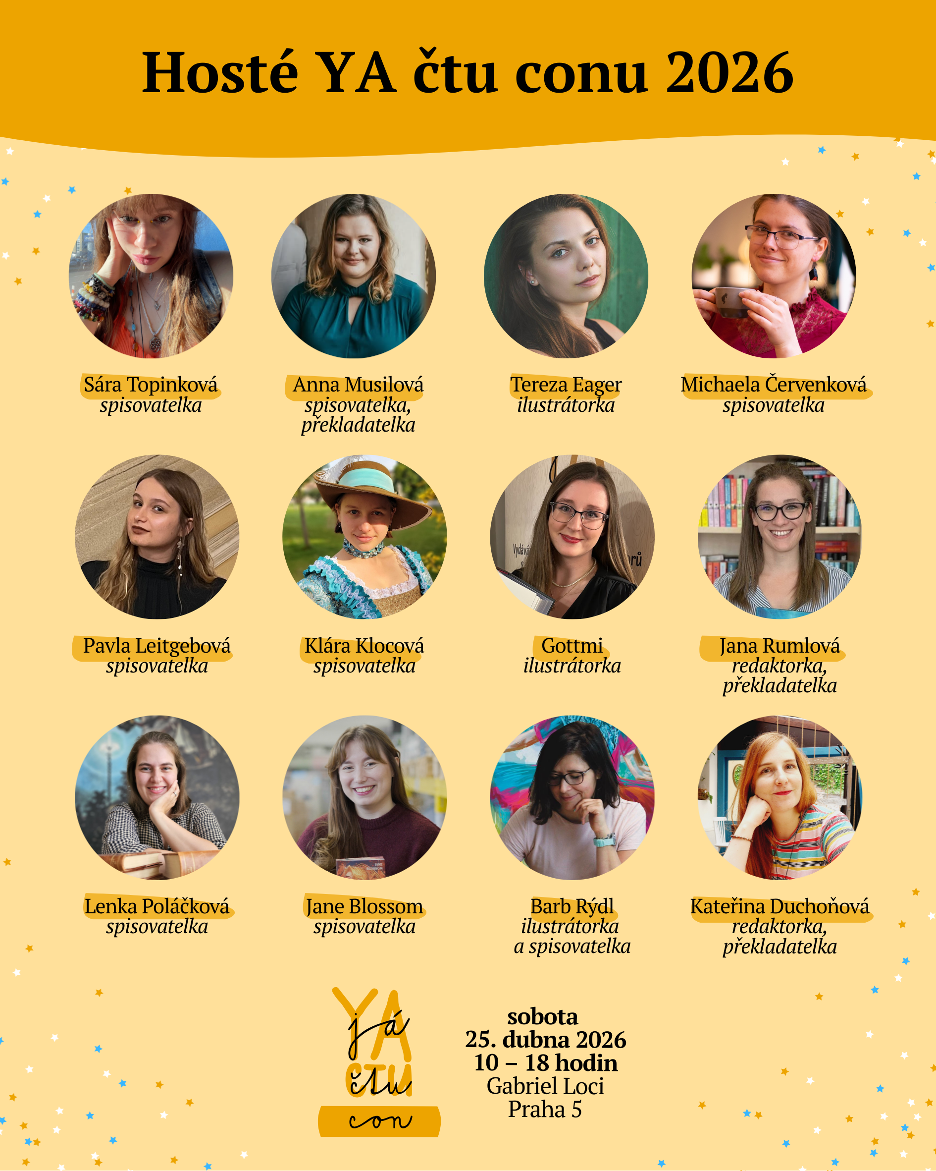 YA čtu con 26 hosté